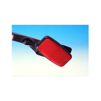 brosse textile velours rouge 118315