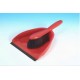 ramassoire+époussoir poly rouge 128728