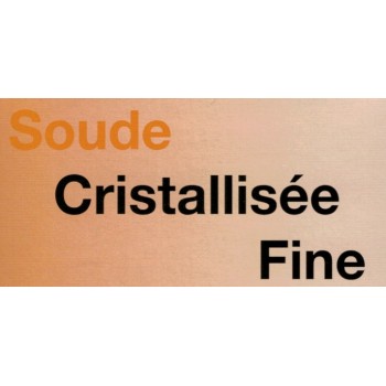 soude cristallisée 1 kg