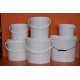 seau plast. a/couvercle 3lt