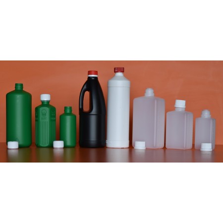 bouteille toxique vert plast
