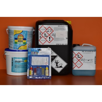 trousse contrôle piscine comprimés pH+Cl 2x20 cpr