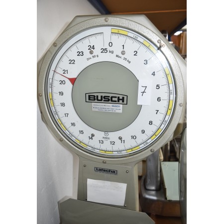 balance Busch 25kg Nr 7 graduation 50g